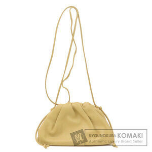 Bottega Veneta Clasp Shoulder Bag Calfskin Leather